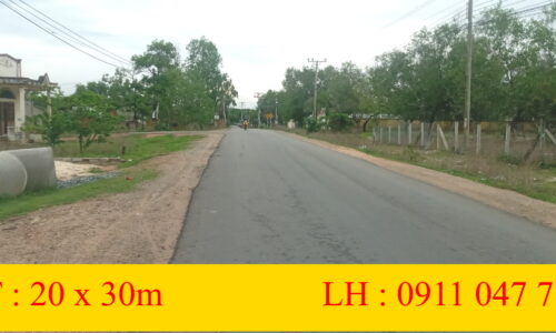 Bán lô đất mặt tiền đường trần quang diệu biển cam bình thị xã lagi