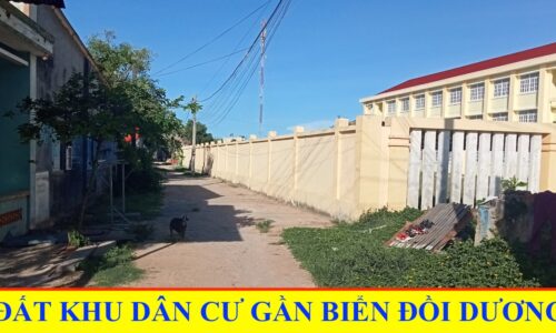 Bán Lô Đất Tại Khu Dân Cư Biển Đồi Dương, Thị Xã Lagi, Bình Thuận