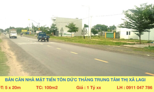 Cơ Hội Đầu Tư Đất Mặt Tiền Đường Tôn Đức Thắng, Lagi Pearl – Sự Lựa Chọn Đúng Đắn
