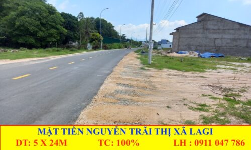 Bán Lô Đất Mặt Tiền Đường Nguyễn Trãi, Thị Xã Lagi, Bình Thuận – Cơ Hội Đầu Tư Vàng