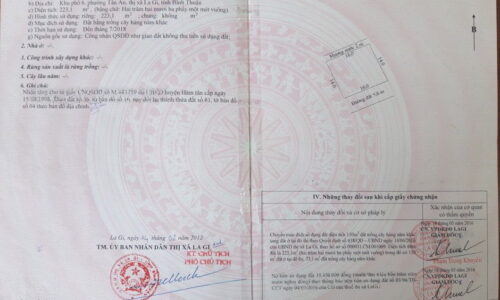 Bán Lô Đất Đẹp Gần Công Viên Nguyễn Huệ – Đầu Tư Sinh Lời Tại Thị Xã Lagi, Bình Thuận